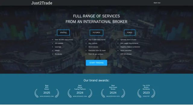 Captured rendering of jz2trade.com