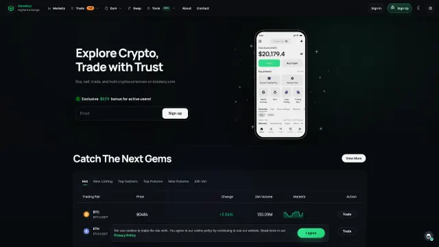Captured rendering of kosdexy.com
