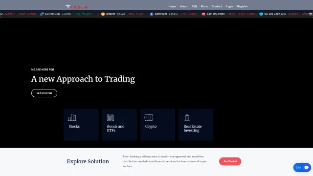 Captured rendering of xtesladigitalstocksinv.com