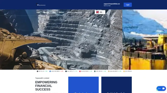 Captured rendering of topwelthltd.com