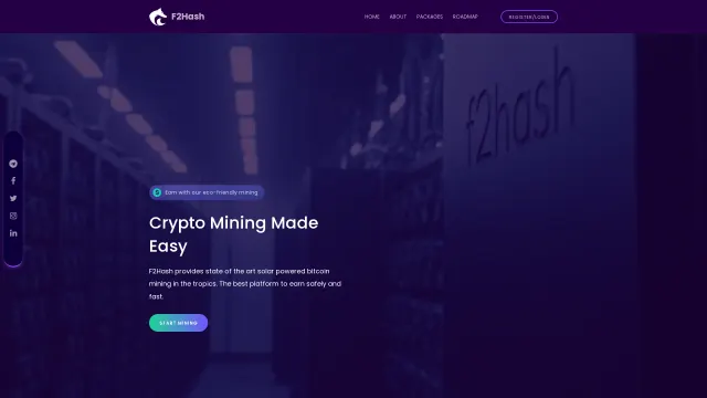 Captured rendering of f2hash.com