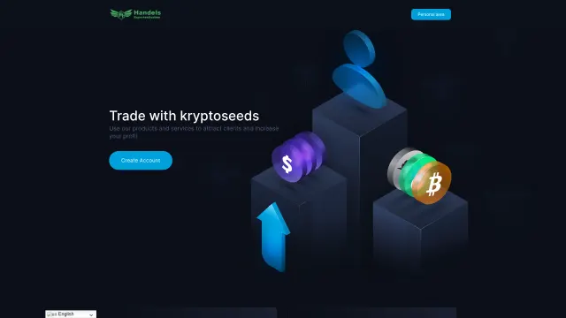 Captured rendering of handelsexpertenmarket.com
