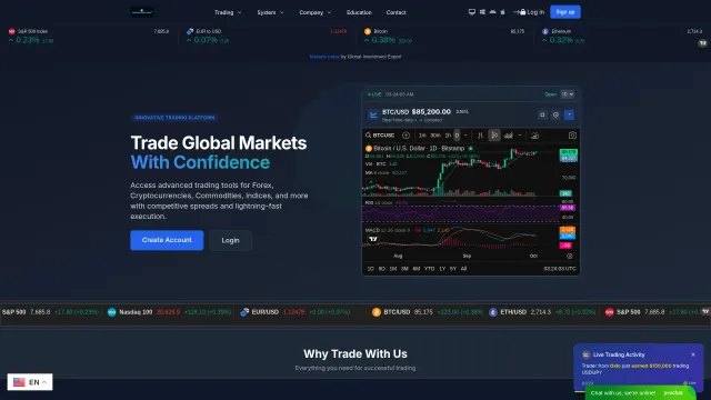 Captured rendering of globalinvestmentexpert.com