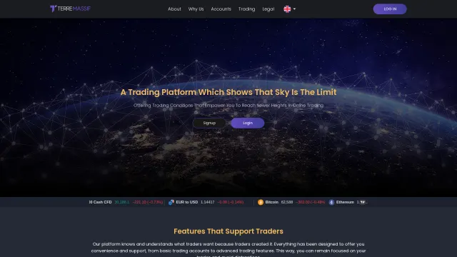 Captured rendering of terremassif.com