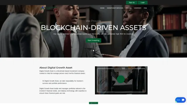Captured rendering of digitalgrowthasset.org