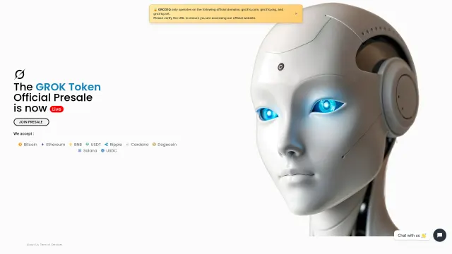 Captured rendering of gro31q.com