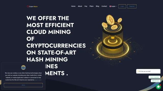 Captured rendering of heritage-miners.com