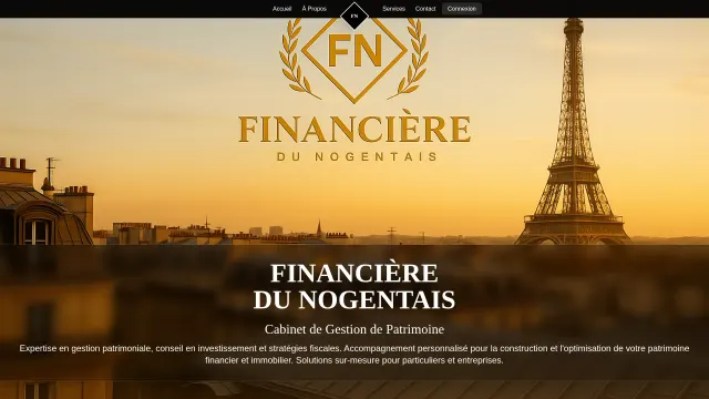 Captured rendering of nogentais.finance