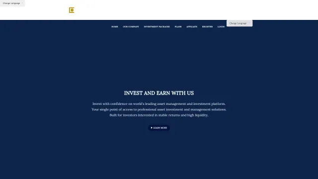 Captured rendering of earlymilestoneslimited.com