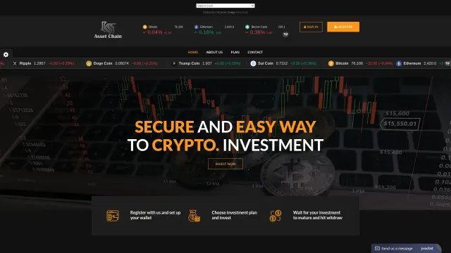 Captured rendering of asset-chain.top