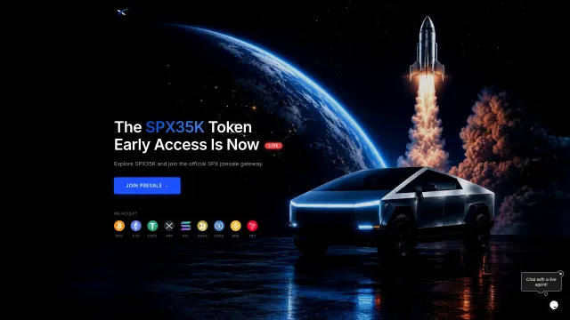 Captured rendering of spx35k.com