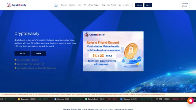 Captured rendering of cryptoeasily.com