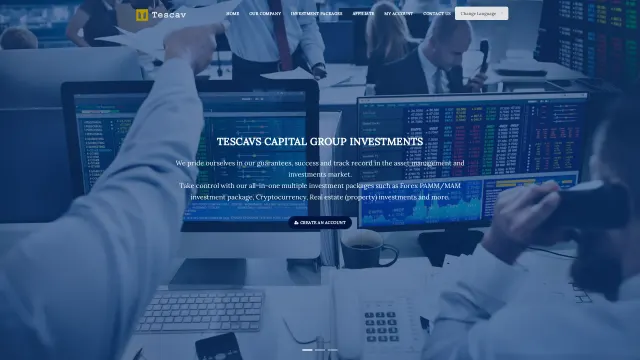 Captured rendering of tescavs.com