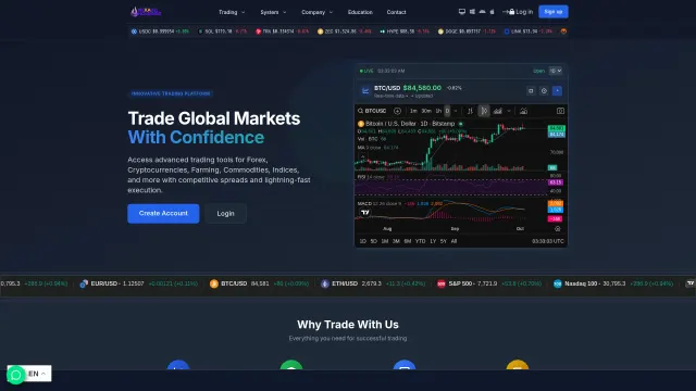 Captured rendering of nexavelholding.com