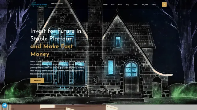 Captured rendering of tradingstakes-explorer.com