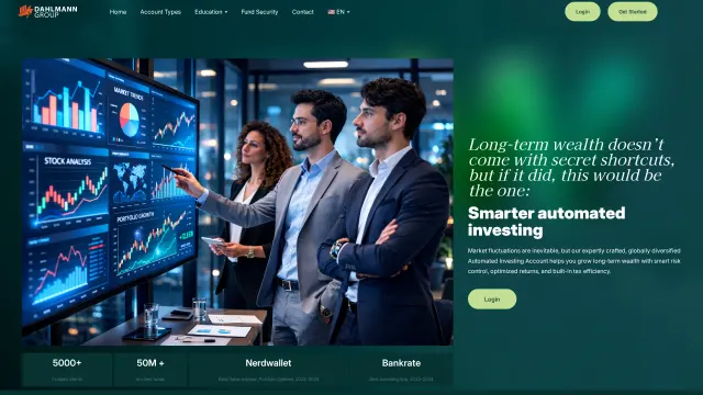 Captured rendering of dahlmann-group.com