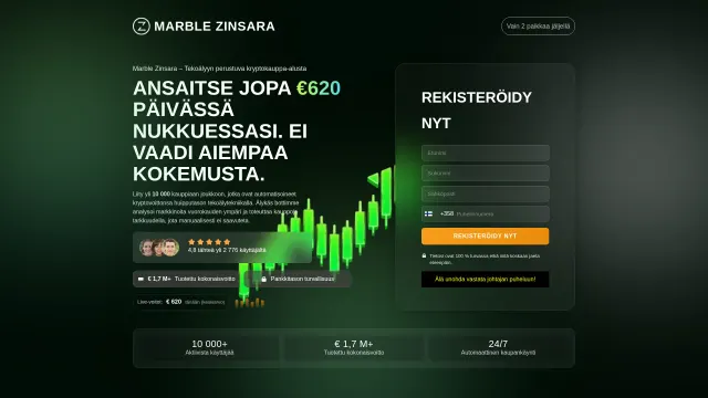 Captured rendering of marblezinsara.net