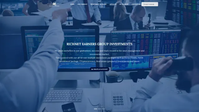 Captured rendering of richnet-earners.cc