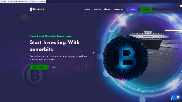 Captured rendering of zenorbit.ltd