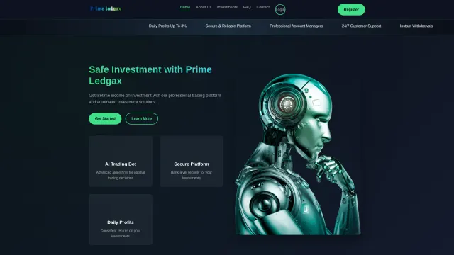 Captured rendering of prmledgax.online