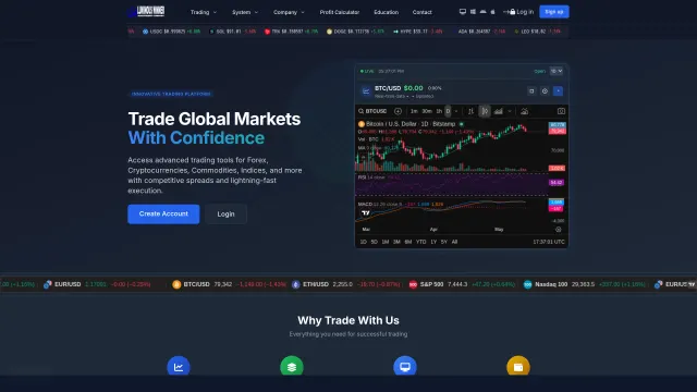 Captured rendering of luminouswinner.com