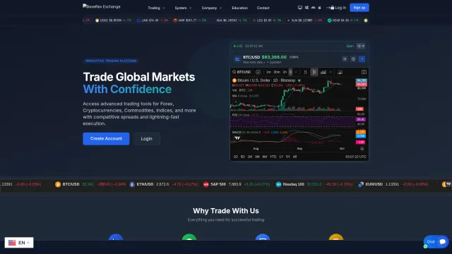 Captured rendering of baverex.com
