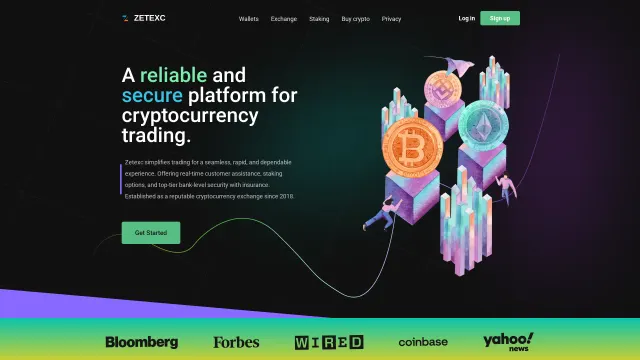 Captured rendering of zetexc.com