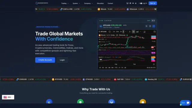 Captured rendering of goldencrestmarkets.com