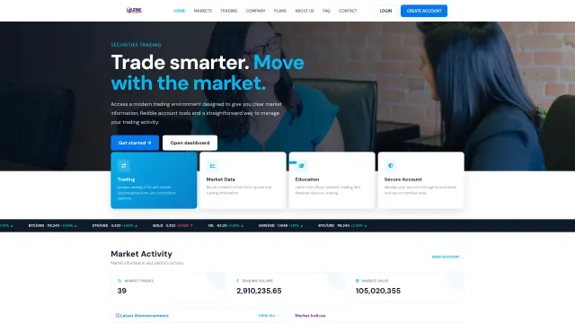 Captured rendering of zseinvestmenthub.xyz