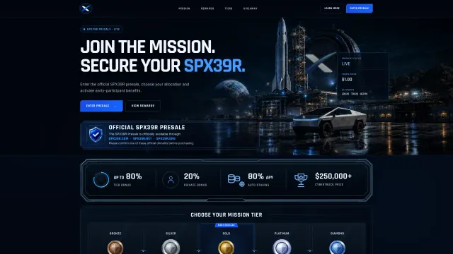 Captured rendering of spx39r.org