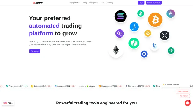 Captured rendering of aloftechai.com