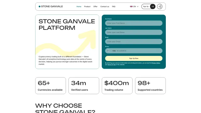Captured rendering of stone-ganvale.com