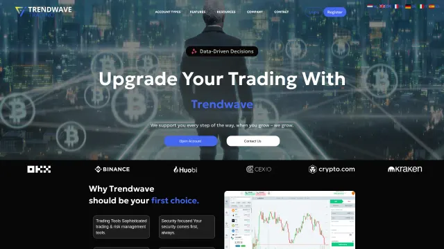Captured rendering of trendwavetrading-ltd.com