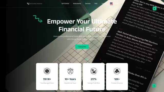 Captured rendering of ezytradengo.com