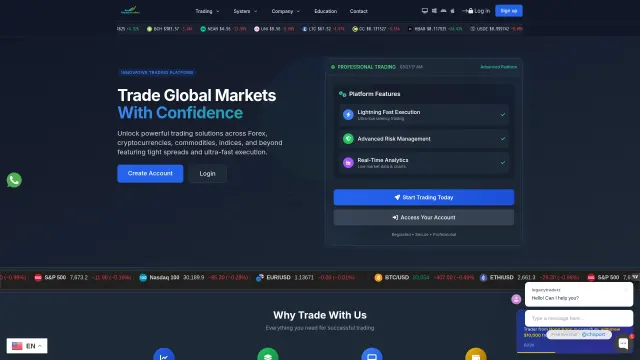 Captured rendering of legacytraderz.com