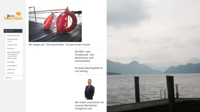 Captured rendering of iklug.ch