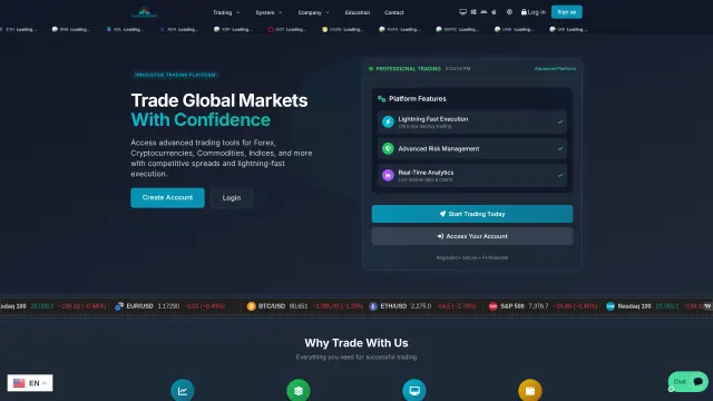 Captured rendering of tradelinkexpert.com