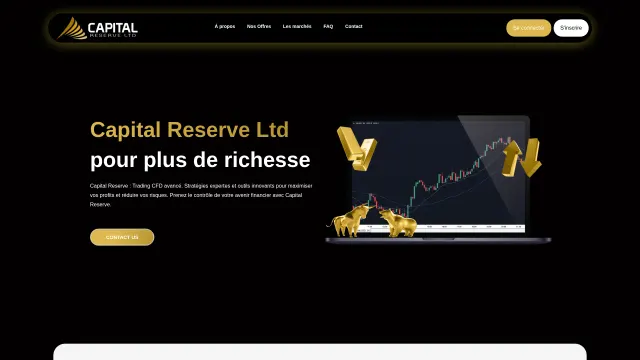 Captured rendering of capitalreserveltd.com