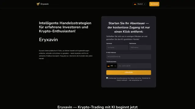 Captured rendering of eryxavin.org