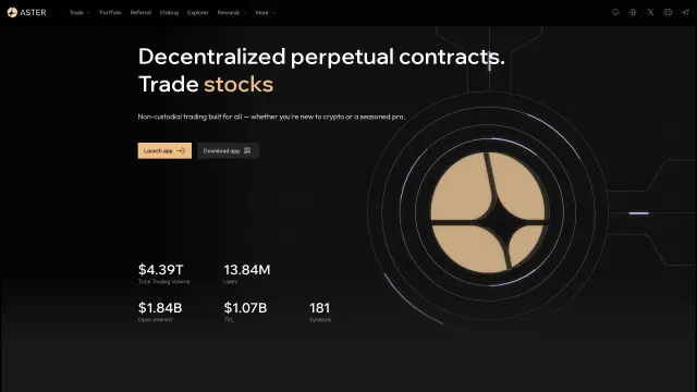 Captured rendering of asterdex.com