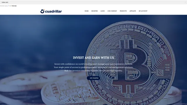 Captured rendering of cuadrillarcommoditylimited.com