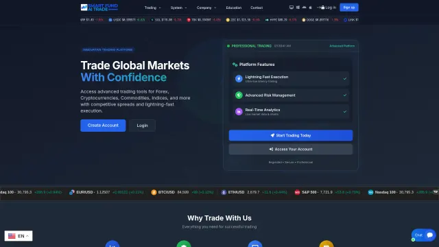 Captured rendering of smartfundaitrade.com