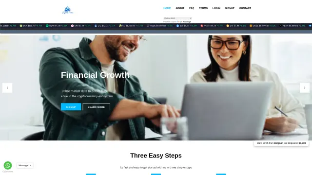Captured rendering of crystal-prime.com