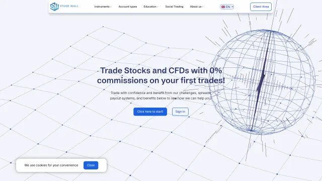 Captured rendering of stonewallcapital.co.za