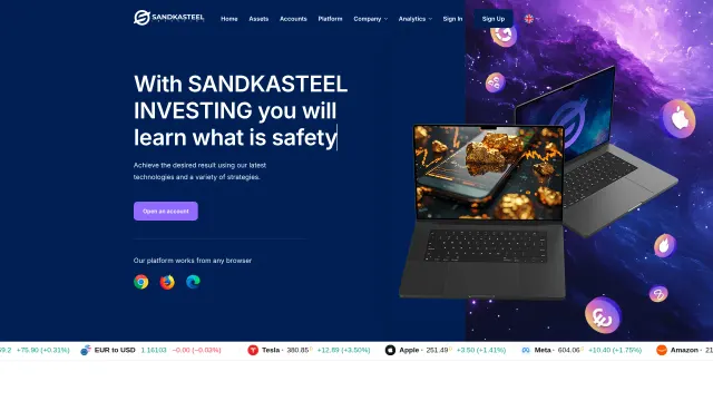 Captured rendering of sandkasteelinvesting.pro