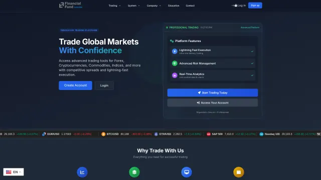 Captured rendering of financialfundadvisor.com
