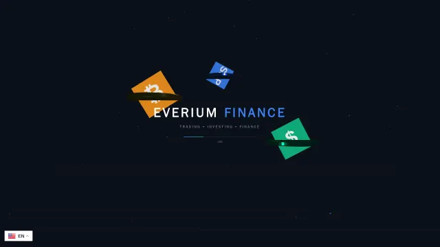 Captured rendering of everiumfinance.com