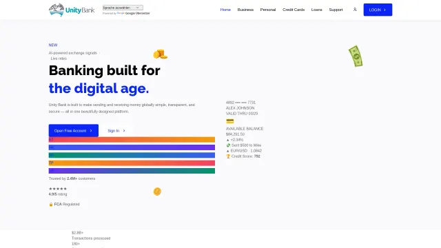 Captured rendering of unitybn-a.com