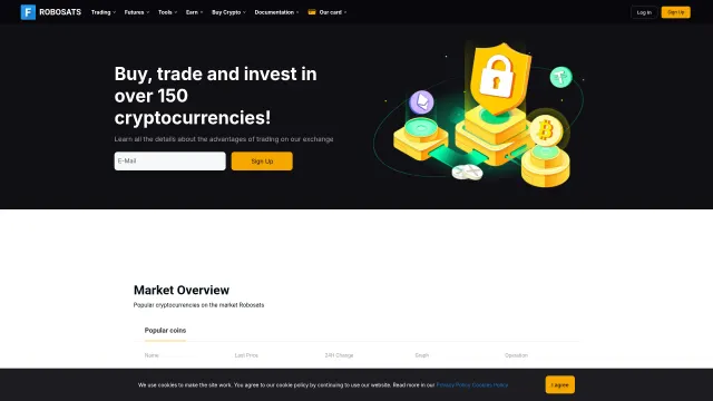 Captured rendering of robosats.finance
