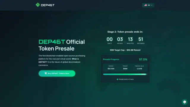 Captured rendering of dep46t.net